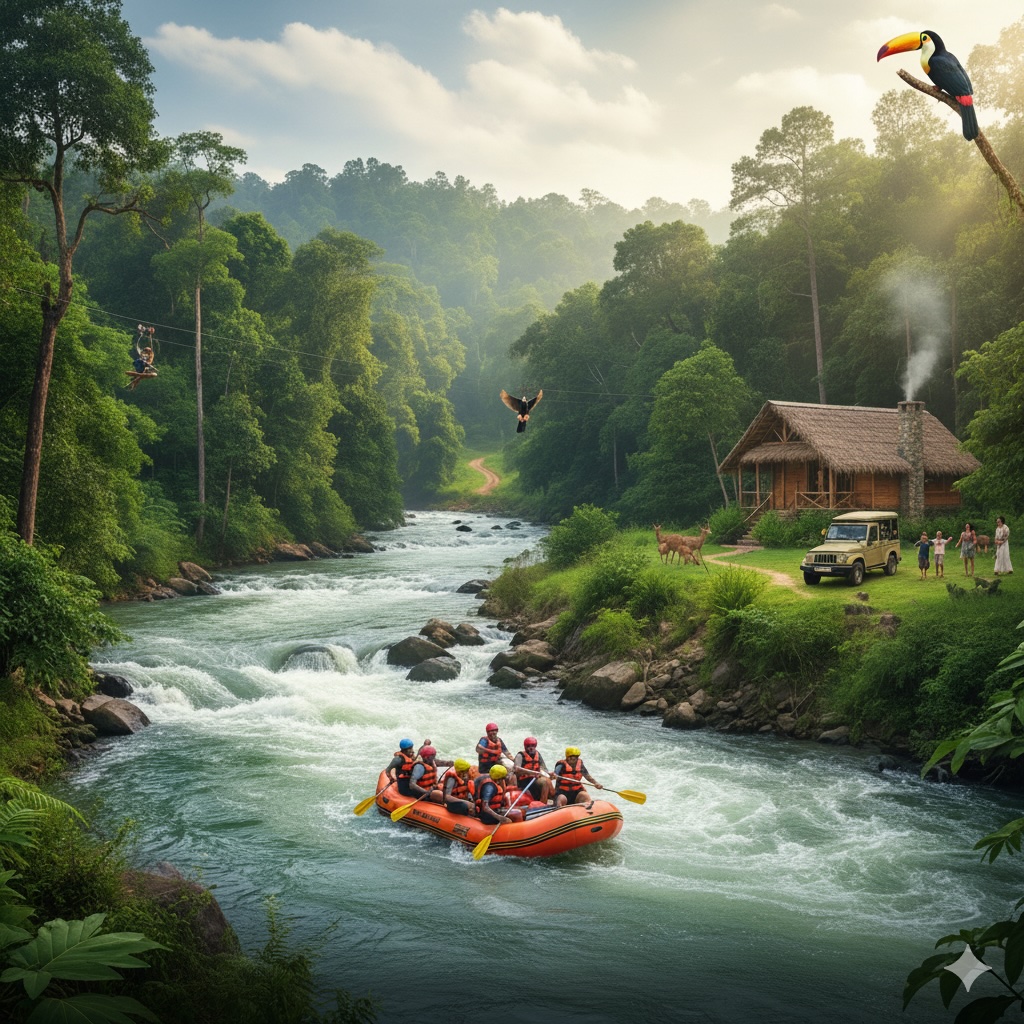 Dandeli river & forest